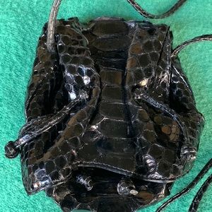 Vintage Carlos Falchi Snakeskin Crossbody